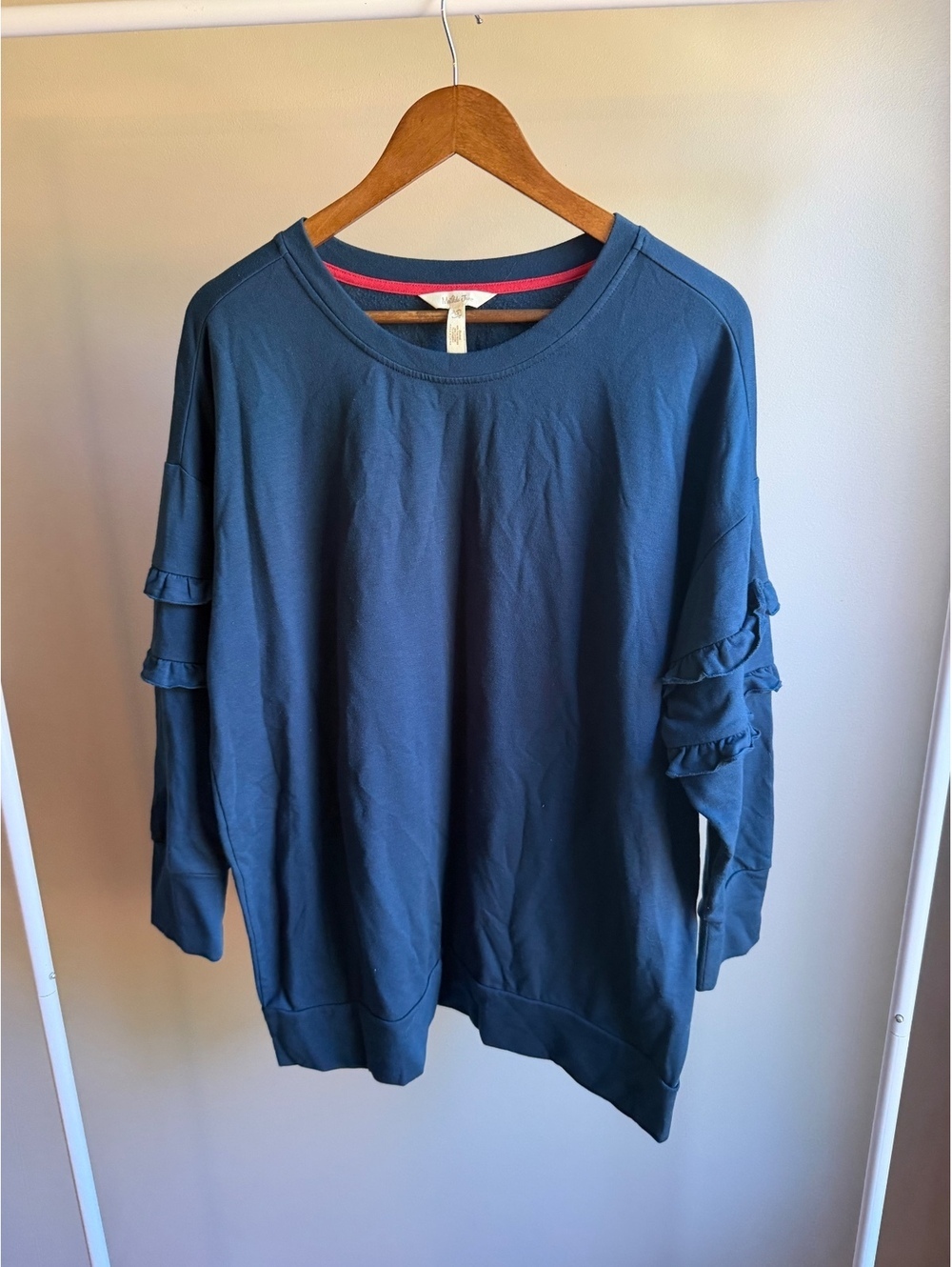 Matilda Jane ruffle sleeve sweatshirt
